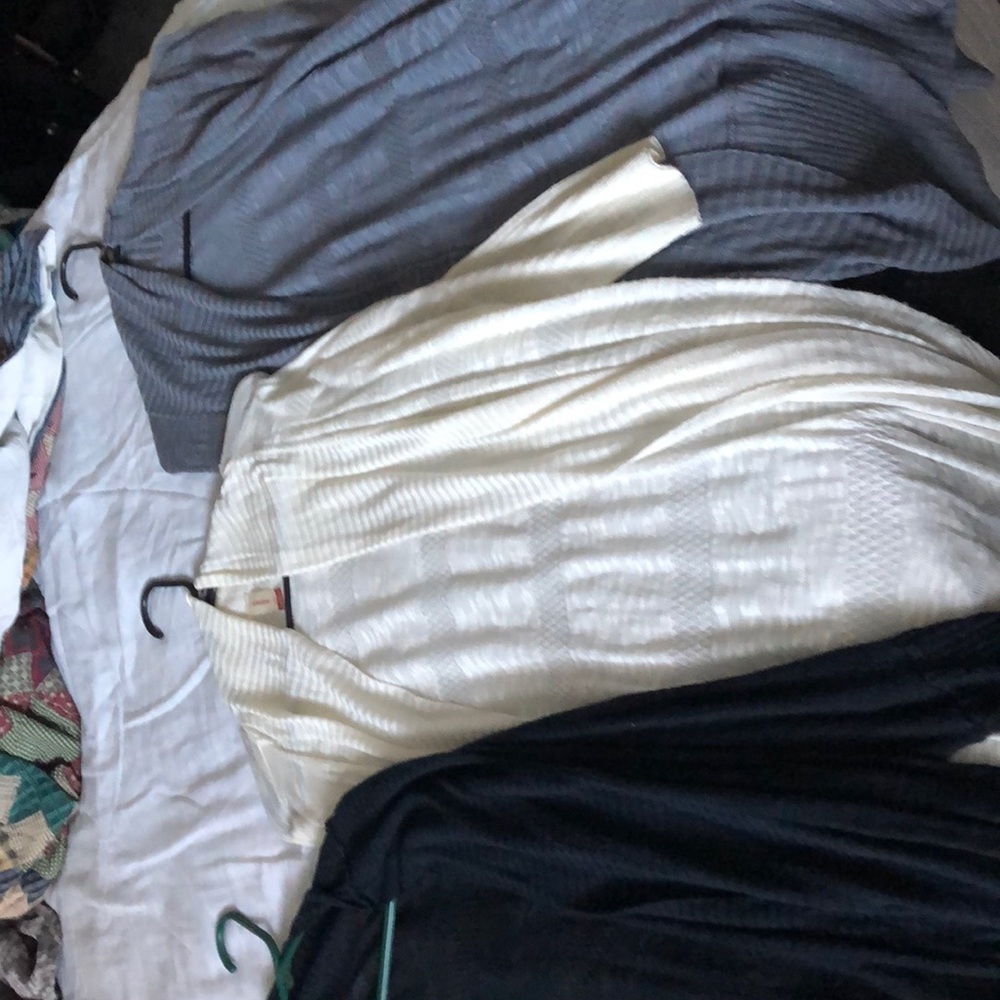 3 brand new business casual komono cardigans